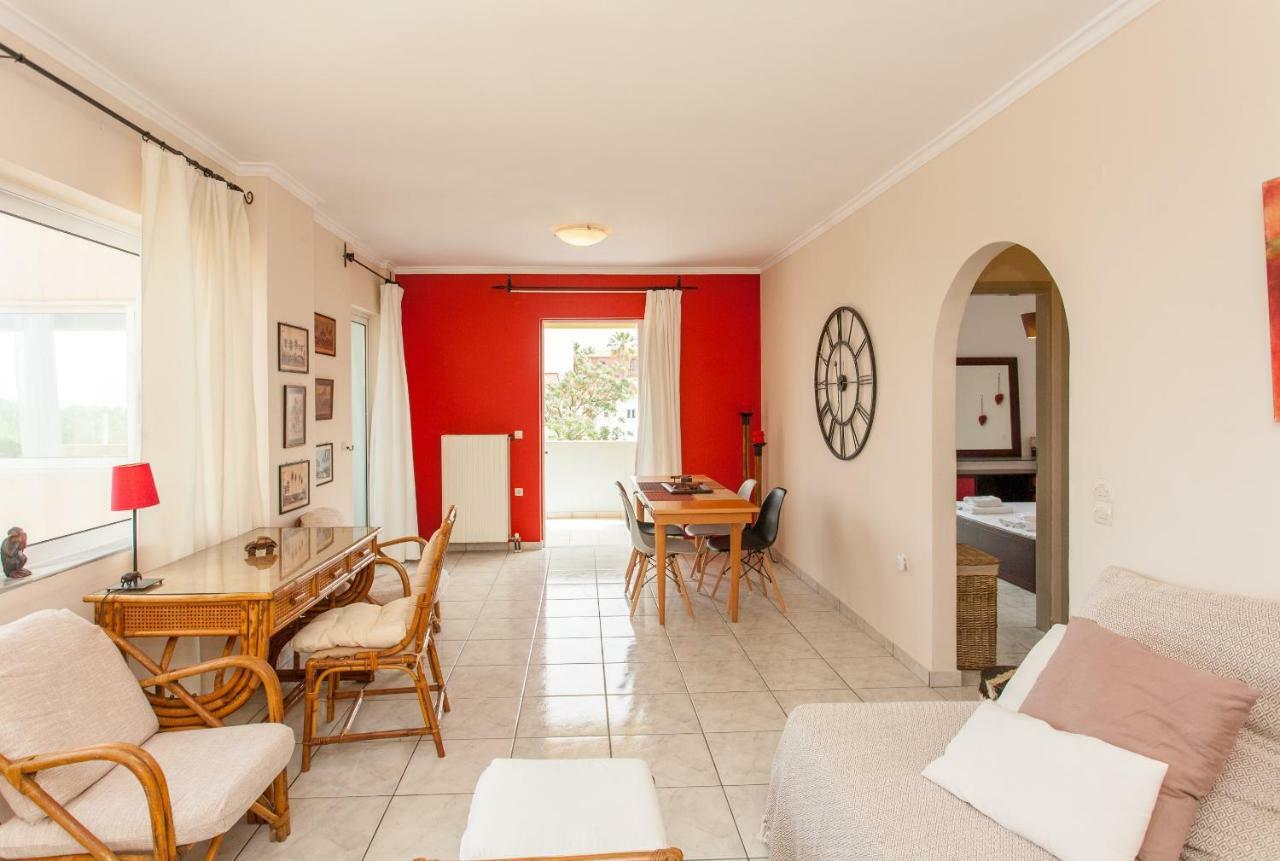 Thalassa Seaside Apartment ハニア エクステリア 写真